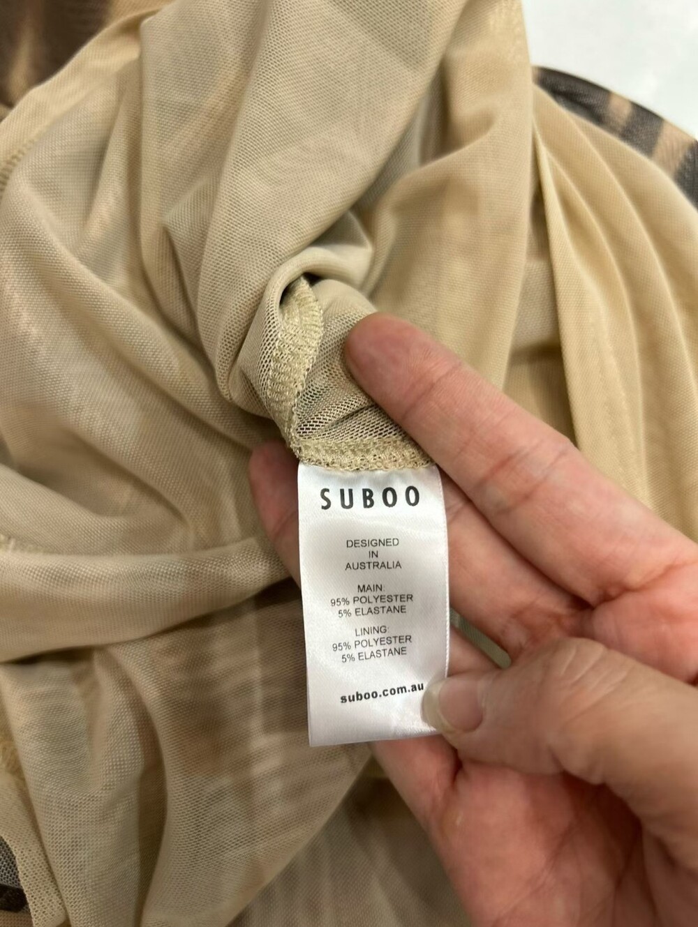 Suboo Sable Long Sleeve Flared Maxi Dress - Picture 12 of 12